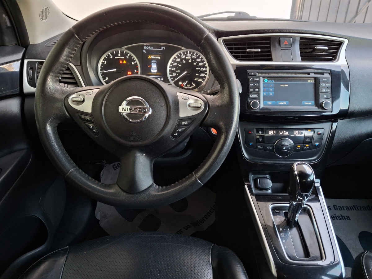 2017 Nissan Sentra 4p Exclusive L4/1.8 Aut Nave